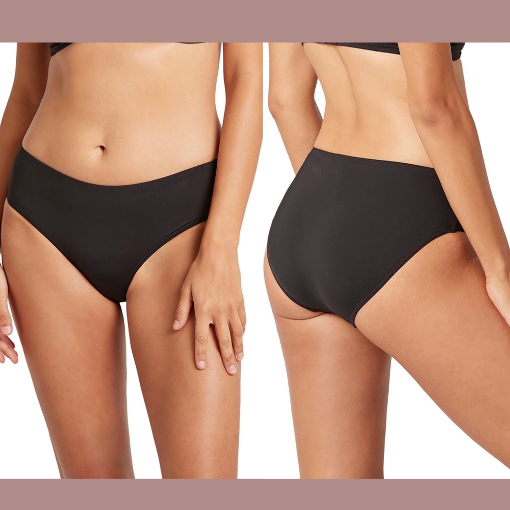 NEW Sea Level Swim Bikini Bottoms Black 4 US = 8AU